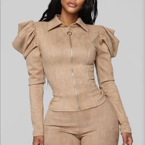 Don't Come Easy Jacket - Tan